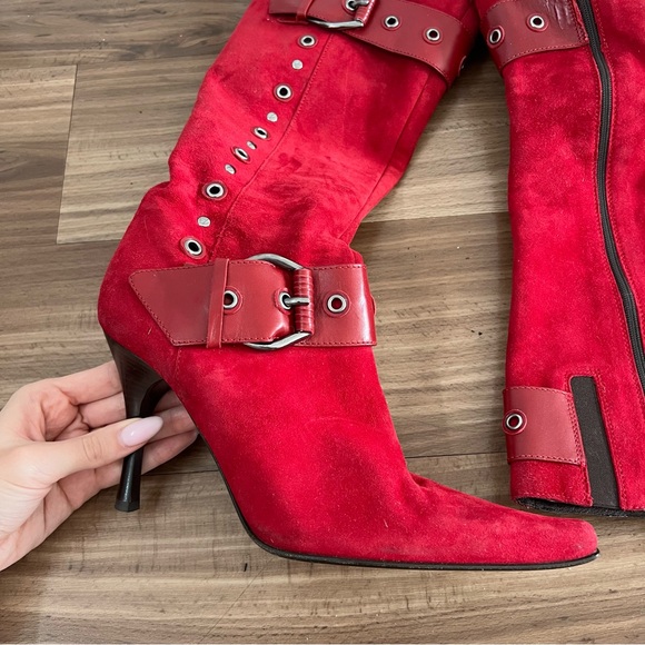 Red Heeled Boots - Picture 6 of 9